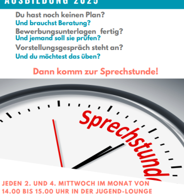 14. Mai 2025 // Hagen // Sprechstunde für Ausbildung
